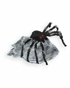 21 Inch LED Black Jumping Spider Animatronic -Halloween Sales 01116706 c