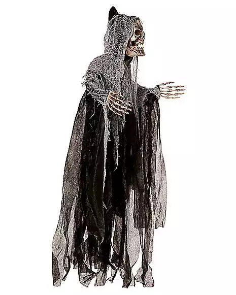 3 Ft Hanging Skull Reaper - Decorations 5 3 Ft Hanging Skull Reaper - Decorations - Image 3