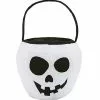 Skull Plush Treat Bucket