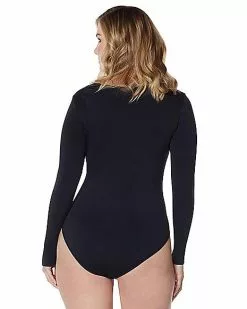 Black Bodysuit -Halloween Sales 01306620 b