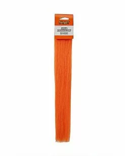 Orange Hair Extensions -Halloween Sales 01314608 b