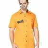 Arkham Inmate Work Shirt - Suicide Squad -Halloween Sales 01324516 a