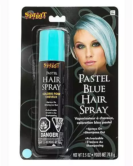 Pastel Blue Hairspray 3 Pastel Blue Hairspray