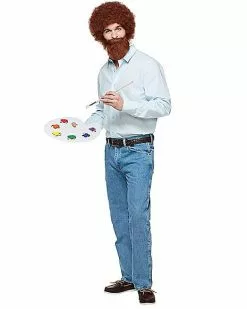 Adult Bob Ross Costume - Firefly