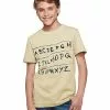 Kids Stranger Things Alphabet Wall T Shirt - Stranger Things 2 Kids Stranger Things Alphabet Wall T Shirt - Stranger Things -Halloween Sales 01381797 a