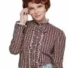 Adult Ruffle Barb Shirt - Stranger Things -Halloween Sales 01382225 a