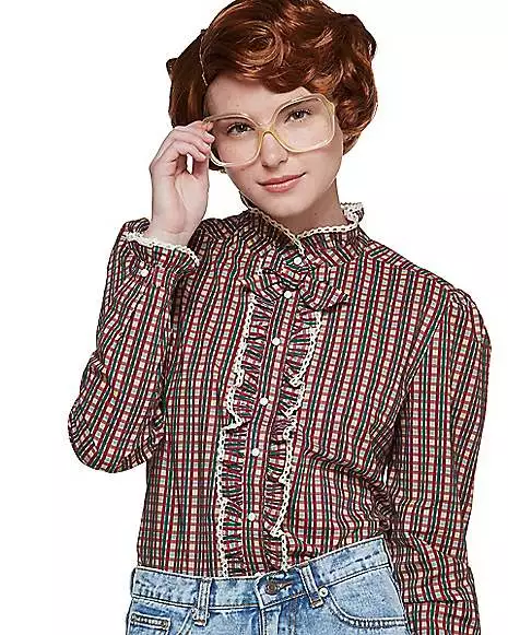 Adult Ruffle Barb Shirt - Stranger Things 3 Adult Ruffle Barb Shirt - Stranger Things
