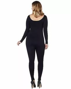 Long Sleeve Seamless Catsuit -Halloween Sales 01394238 b