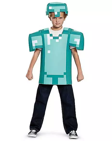 Kids Armor Shirt Set - Minecraft 2 Kids Armor Shirt Set - Minecraft