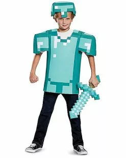 Kids Armor Shirt Set - Minecraft 15 Kids Armor Shirt Set - Minecraft -Halloween Sales 01396662 g
