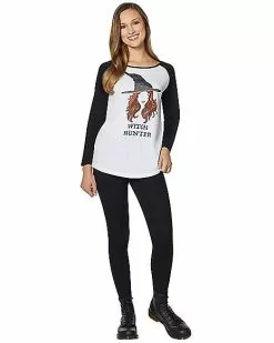 Dani Dennison Witch Hunter Long Sleeve T Shirt - Hocus Pocus -Halloween Sales 01400837 b