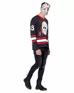Jason Voorhees Hockey Jersey - Friday The 13th -Halloween Sales 01405588 d