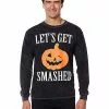 Let's Get Smashed Long Sleeve T Shirt 1 Let's Get Smashed Long Sleeve T Shirt -Halloween Sales 01405679 a