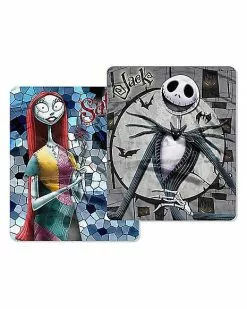 Jack And Sally Reversible Fleece Blanket - The Nightmare Before Christ -Halloween Sales 01414473 c