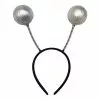 Silver Bopper Alien Headband -Halloween Sales 01420314 a