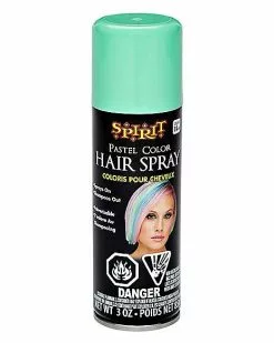 Pastel Green Hairspray