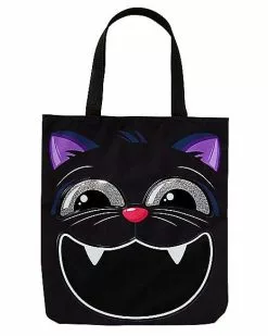 Black Cat Candy Tote Bag -Halloween Sales 01424027 b