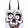 Skull Candy Window Tote Bag -Halloween Sales 01427608 a