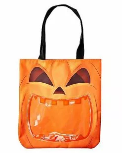 Pumpkin Window Tote Bag -Halloween Sales 01427616 b