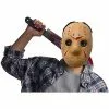 Jason Voorhees Half Mask And Machete Kit - Friday The 13th -Halloween Sales 01436484 a