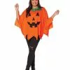 Adult Pumpkin Poncho -Halloween Sales 01436567 a