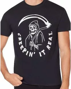 Creepin' It Real T Shirt -Halloween Sales 01444033 c