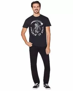 Creepin' It Real T Shirt -Halloween Sales 01444033 d