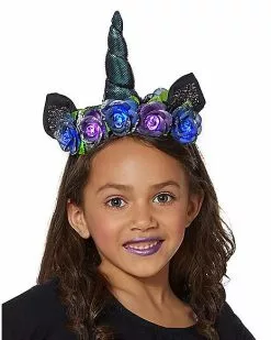 Kids Faux Fur Light-Up Unicorn Costume Kit -Halloween Sales 01446905 b