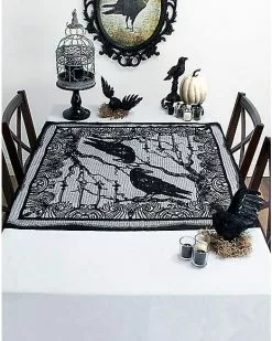Dark Forest Raven Centerpiece -Halloween Sales 01447549 b