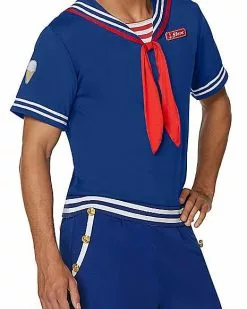 Adult Steve Scoops Ahoy Costume - Stranger Things -Halloween Sales 01450410 c