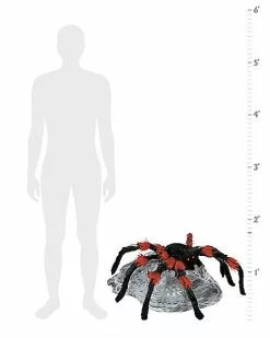 21 Inch LED Black Jumping Spider Animatronic -Halloween Sales 01463447 b