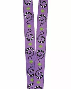 Beetlejuice Showtime Lanyard -Halloween Sales 01467307 e