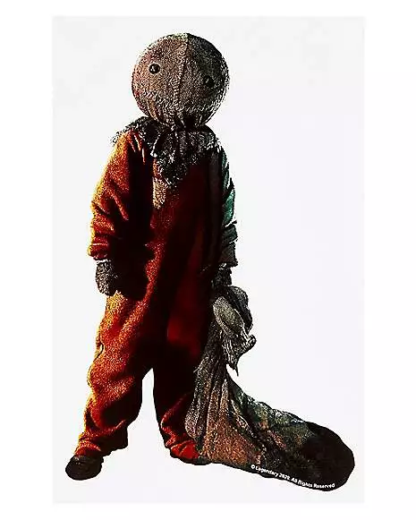 Sam Burlap Bag Decal - Trick 'r Treat 3 Sam Burlap Bag Decal - Trick 'r Treat