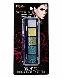 Green Glitter Palette - 5 Count -Halloween Sales 01474287 c