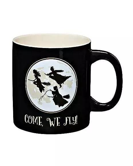 Come We Fly Coffee Mug 22 Oz. - Hocus Pocus 3 Come We Fly Coffee Mug 22 Oz. - Hocus Pocus