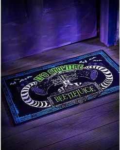 It's Showtime Doormat - Beetlejuice -Halloween Sales 01487974 b