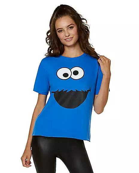 Adult Cookie Monster T Shirt - Sesame Street 3 Adult Cookie Monster T Shirt - Sesame Street