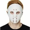 Glow In The Dark Hockey Half Mask -Halloween Sales 01501089 a
