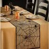 Spider Web Table Runner -Halloween Sales 01502368 a