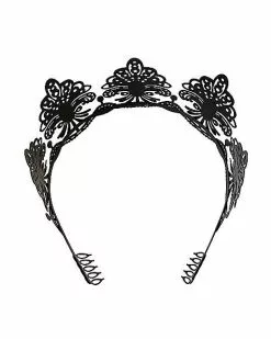 Black Filigree Crown -Halloween Sales 01503481 c