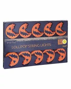 Lollipop String Lights - Trick 'r Treat 10 Lollipop String Lights - Trick 'r Treat -Halloween Sales 01503598 d