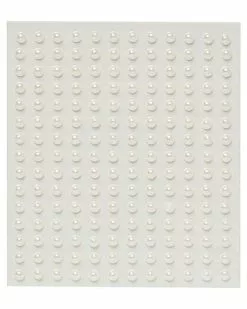 Front Page 24 White Press On Pearls