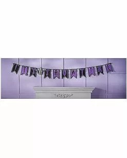 Light-Up It's Showtime Beetlejuice Banner