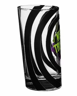 Slanted Beeetlejuice Glass -Halloween Sales 01517606 b