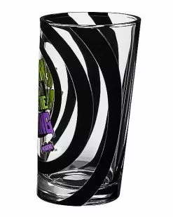 Slanted Beeetlejuice Glass -Halloween Sales 01517606 c