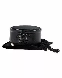 Black Gothic Top Hat -Halloween Sales 01542570 c
