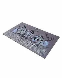 Welcome Foolish Mortals Doormat - The Haunted Mansion -Halloween Sales 01542778 c