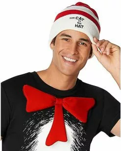 Adult Cat In The Hat Costume Kit - Dr. Seuss -Halloween Sales 01543123 c
