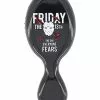 Friday The 13th Mini Hairbrush