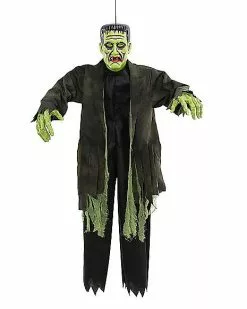 4 Ft Light-Up Hanging Vintage Monster Decoration